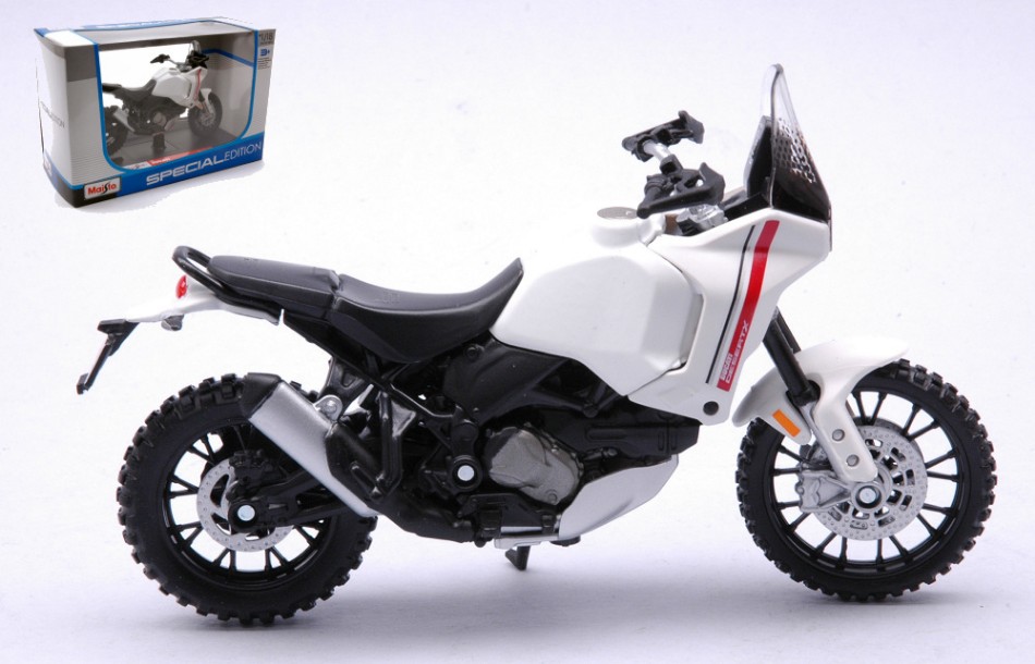 Miniature 1:18 auto moto Maisto DUCATI DESERTX moto diecast modélisme