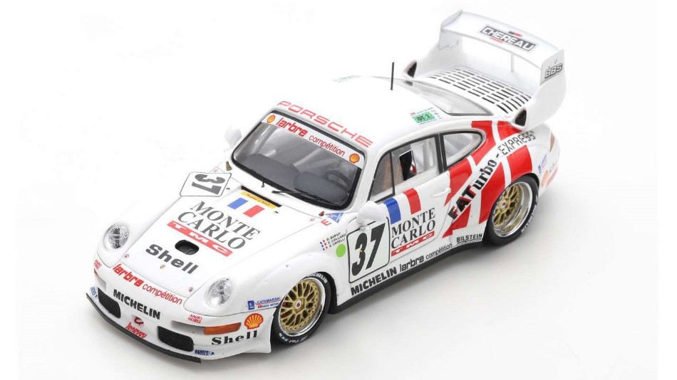 1:43 scale model car spark PORSCHE 911 GT2 LM 1995 vehiclescollection c