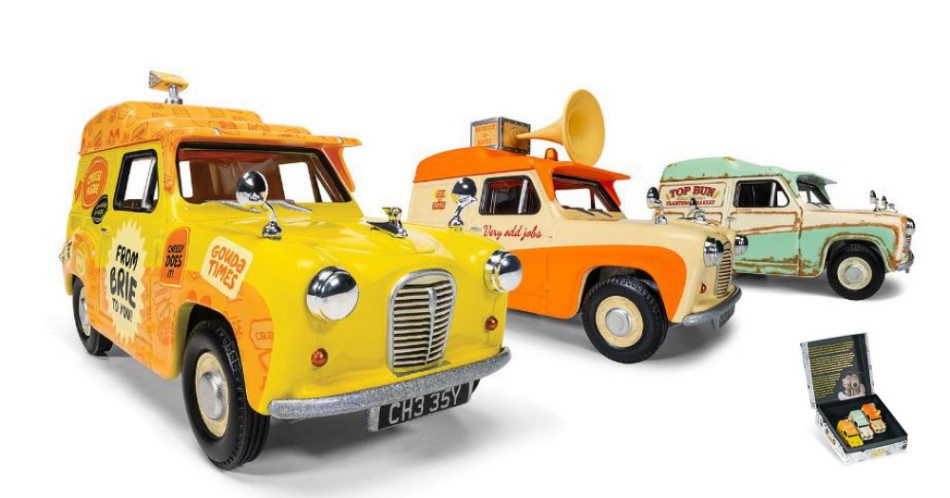 Corgi WALLACE & GROMIT AUSTIN A35 diecast model car collection