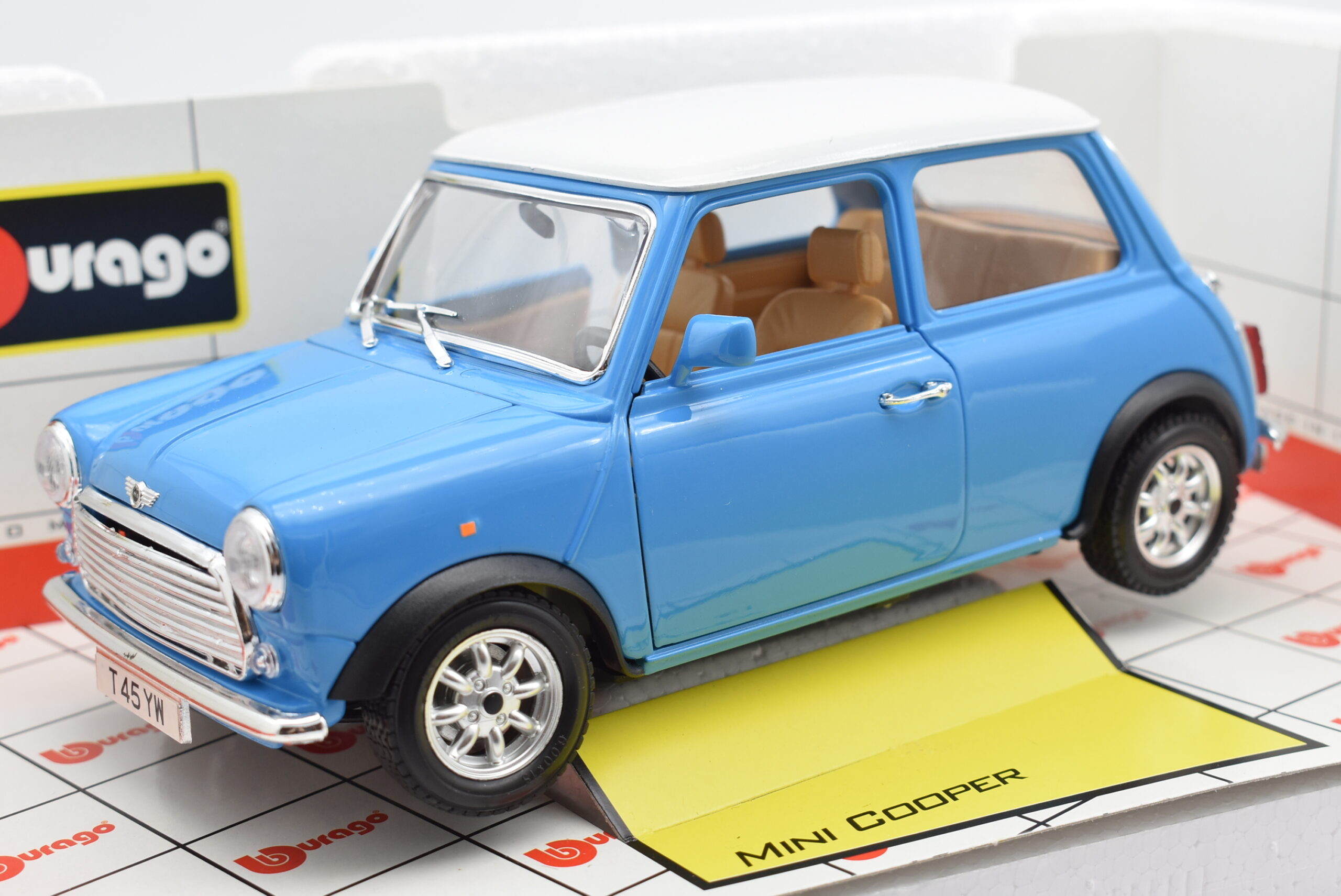 Modellino Auto MINI COOPER Scala 1:18 Burago Diecast Modellismo Da ...