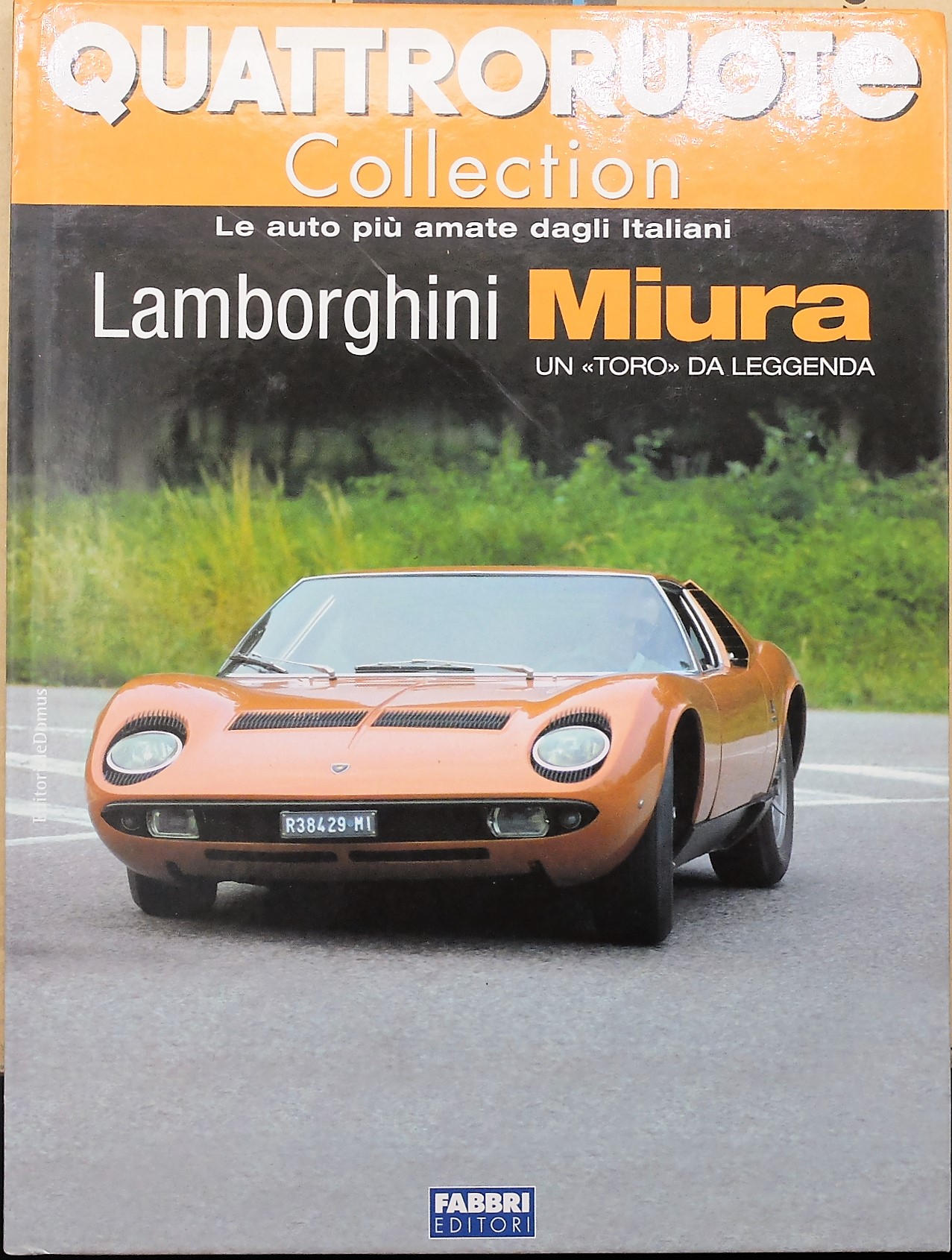 fascicolo Quattroruote Collection LAMBORGHINI MIURA modellino auto libro book