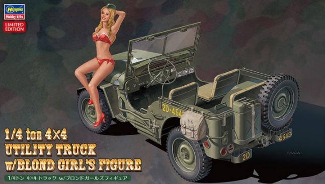 Miniature Kit de montage voiture jeep AMERICAN UTILITY TRUCK 14 T. 4x4 1:24