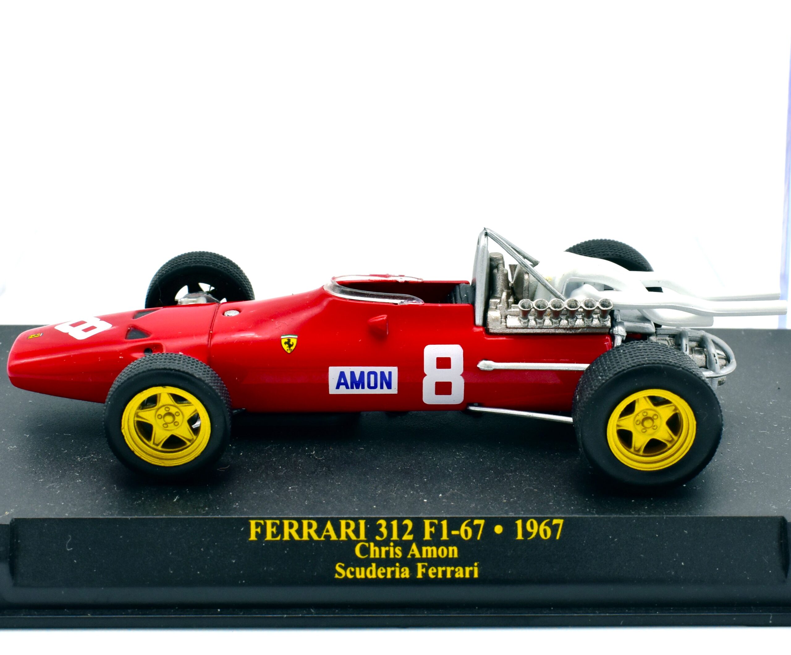 Modellini Auto Ferrari 312 F1-67 Amon scala 1:43 formula 1 gp collezione  ixo