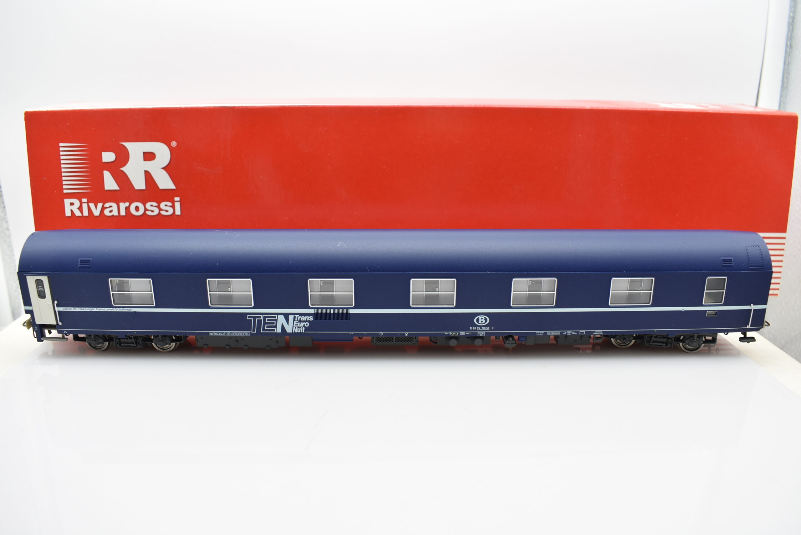 Treni Elettrici Rivarossi Scala Ho Carrozza Letti Modellismo