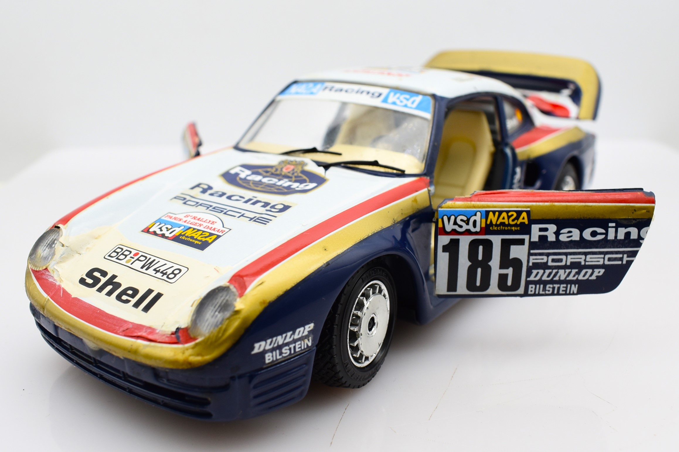 Rally model 1:24 scale Porsche 959 Burago diecast vehiclescollection