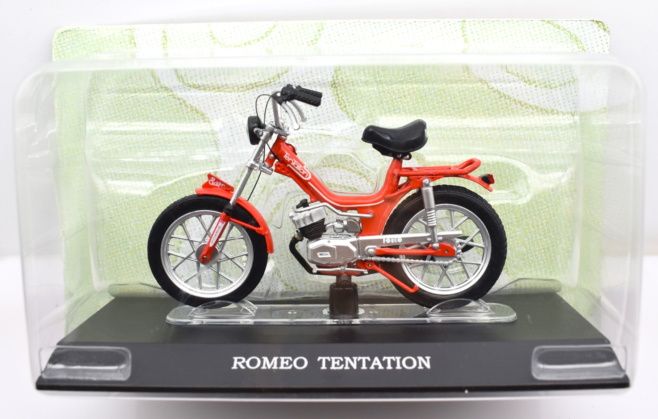 1:18 scale moped motorcyclecollection Romeo Tentation scooterdiecast