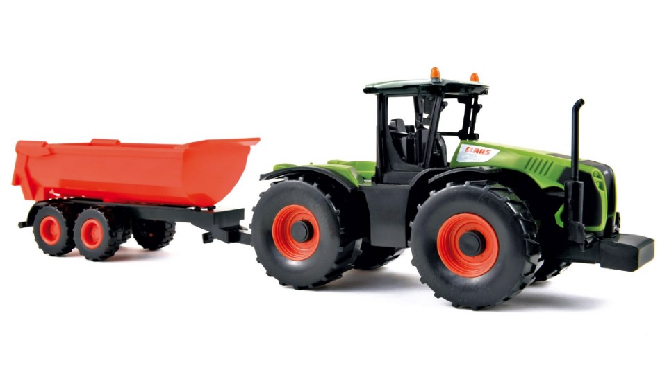 Norev CLAAS XERION 5000 TRAILER PLASTIGAM tractor model for agricultural vehicles