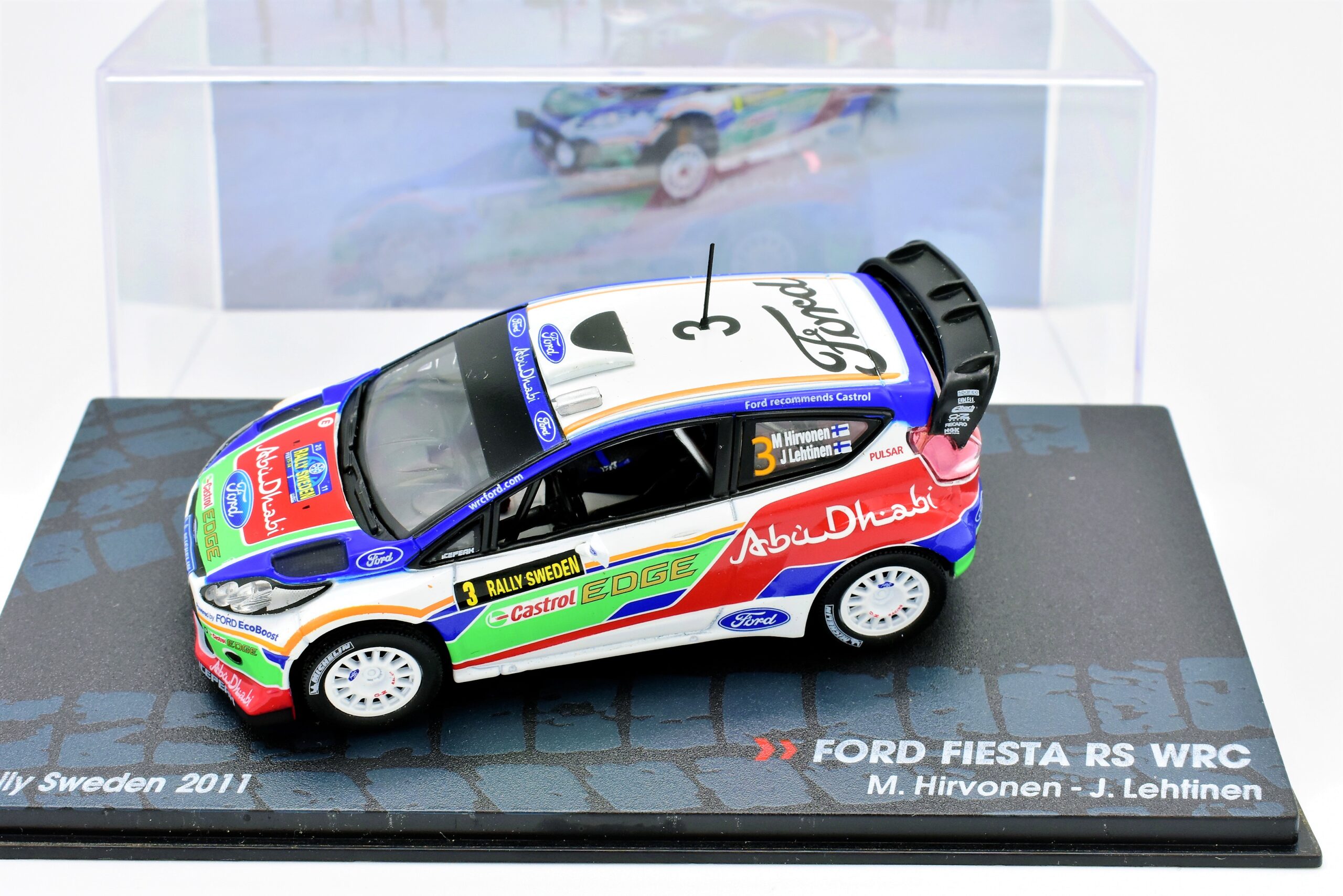 1:43 scale rally car model Ford Fiesta RS WRC vehiclesdiecastcollection