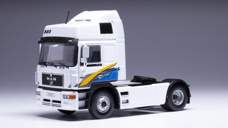Modellino camion truck scala 1:43 Ixo MAN F 2000 19.463 diecast modellismo