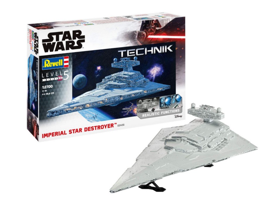 Miniature Revell IMPERIAL STAR DESTROYER modèle KIT 1: 2700 modélisme