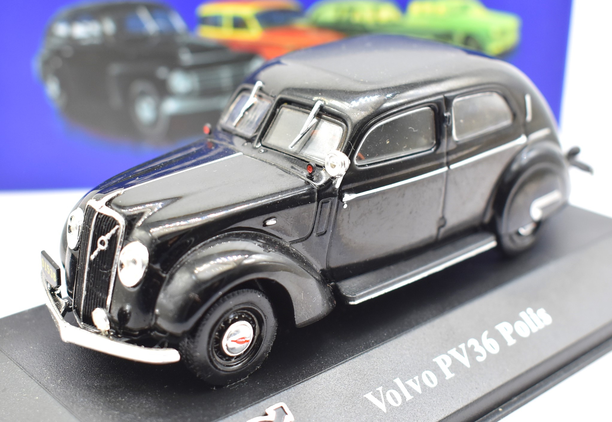 Modellino auto scala 1:43 Volvo PV36 Polis diecast modellismo da collezione car