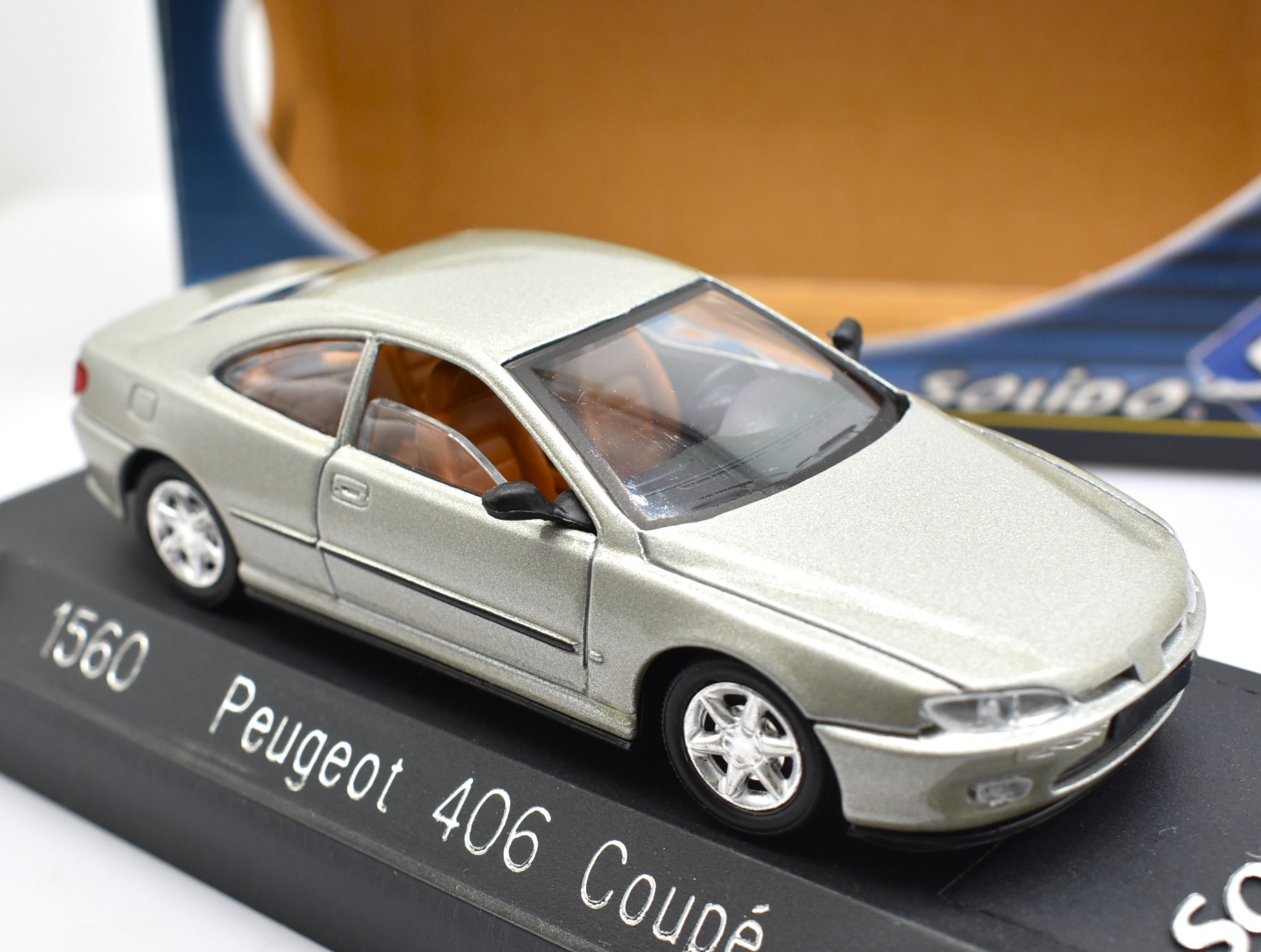 Miniature voiture auto 1:43 Peugeot 406 Coupé Solido modélisme diecastvéhicules