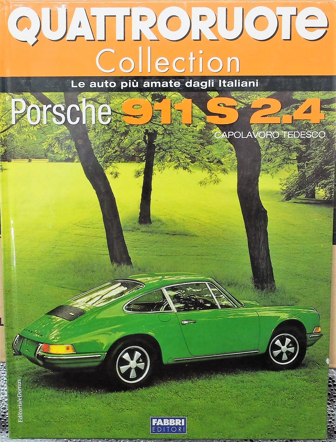 fascicolo Quattroruote Collection PORSCHE 911 S modellino auto 1:24 libro book