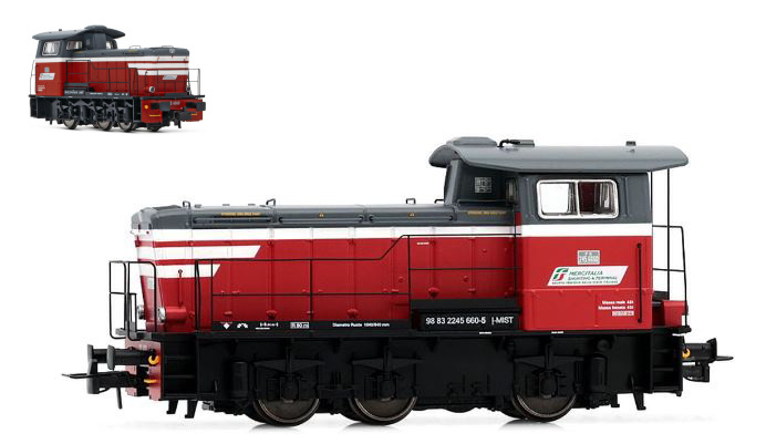 modellauto Rivarossi-Eisenbahn modellbau EP.VI-Lokomotive 1:87